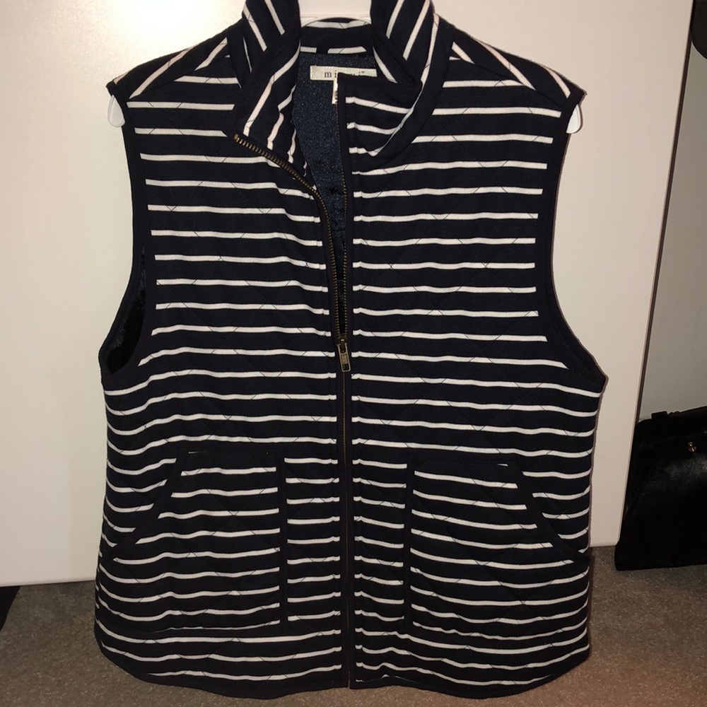 Striped vest